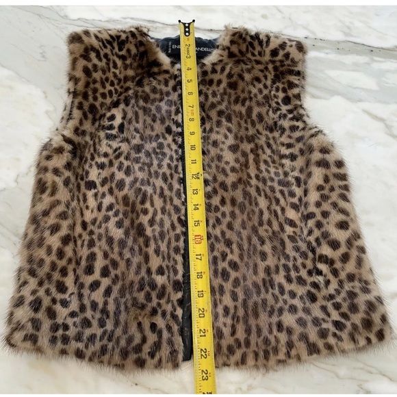 VINTAGE ENRICO MANDELLI MINK FUR VEST SIZE US 6 NWOTS! - Picture 14 of 17